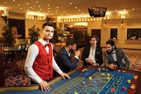 Desktop platform dashboard showing sports and casino sections